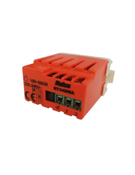 Relco rt34dma 500w dimmer varialuce deviatore resistivo magic per lampade a incandescenza Relco rt34dma 500w dimmer varialuce deviatore resistivo magic per lampade a incandescenza