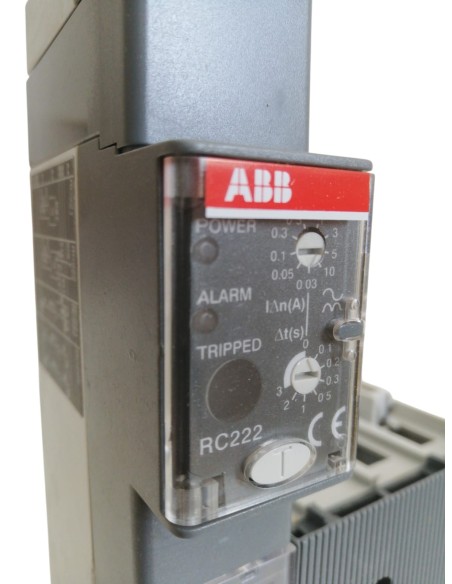 Abb 1sda051402r1 sganciatore differenziale rc222/1 per t1 4p fisso