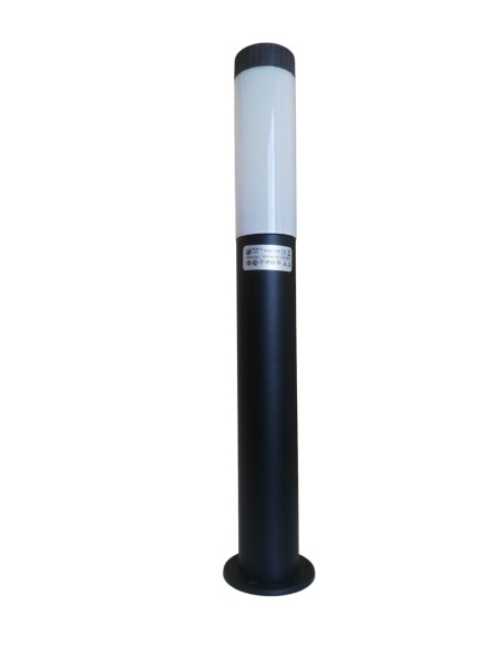 Lampe de jardin Mareco 1049108n, tige 660 mm, noire, ampoule 11 W.