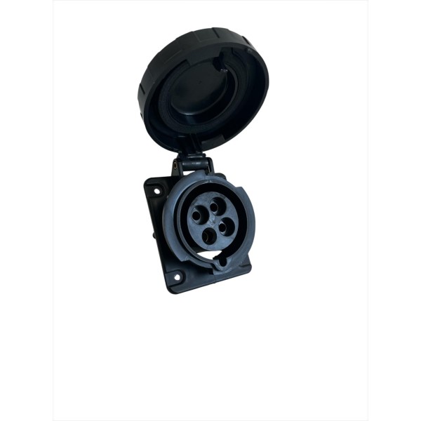 Gewiss toma fija 10ø empotrable estanca 3p t 32a 500v 7h gw62244 tomas industriales