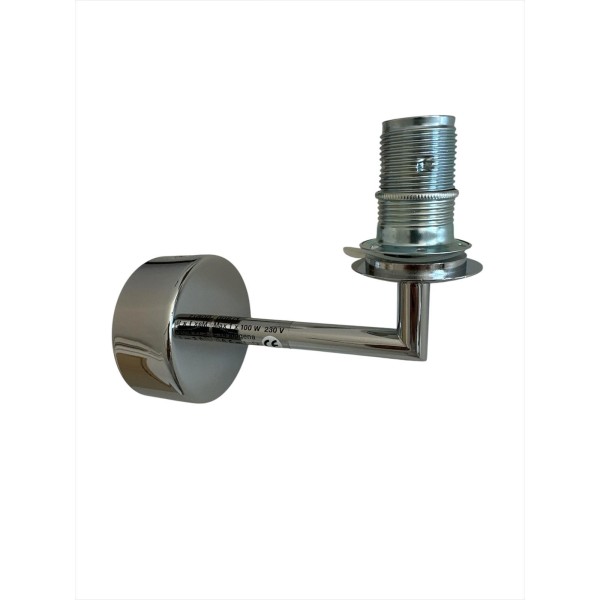 Applique murale Fontana arte m006/1, cadre 006/1, 1 x 100 W E14 chromé