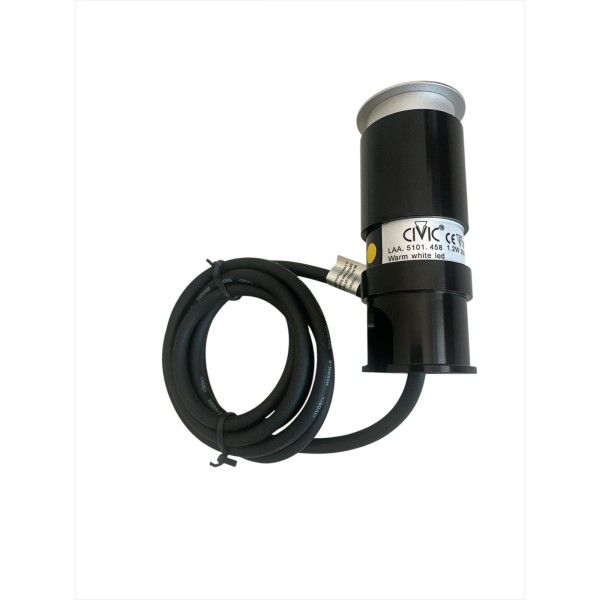 Civic laa 5101 458 05 aqua 1 led x 1,2w//2,4w 350//700ma blanco cálido