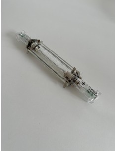 Lampe Fontana Arte AT2FTR sur câbles parallèles Scintilla 1x230W R7S avec verre transparent