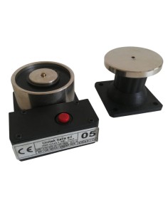 Loquet électromagnétique pour portes coupe-feu 100kg 24vdc