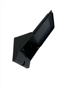 Arealite F0112 black wall shelf for lamps set