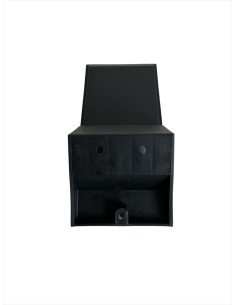 Arealite F0112 mensola nera da parete per lampade set 2