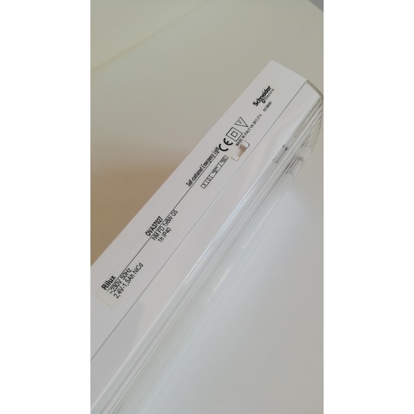 Schneider ova37027 lampada di emergenza rilux 6w ip40 1h