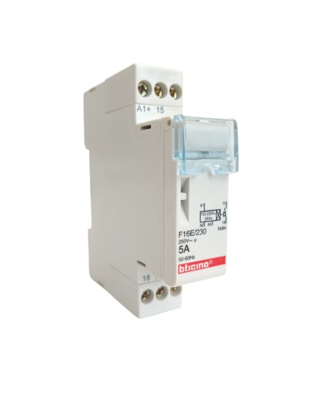 Bticino f16e/230 delayed closing relay 12/230v