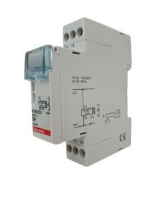 Relais temporisé fermeture 12/230v 2