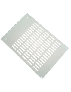 Cabur nut12fl tessera neutra pvc bianca 12mm (acquistabile per 70 o multiplo di 70)