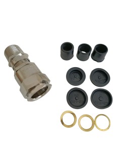 3//4° ISO7//1 brass cable gland
