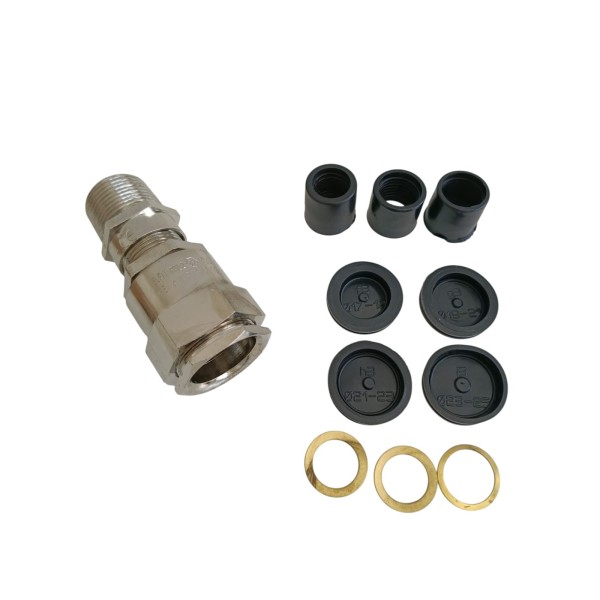 3//4° ISO7//1 brass cable gland