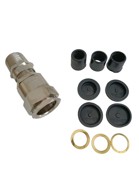 3//4° ISO7//1 brass cable gland