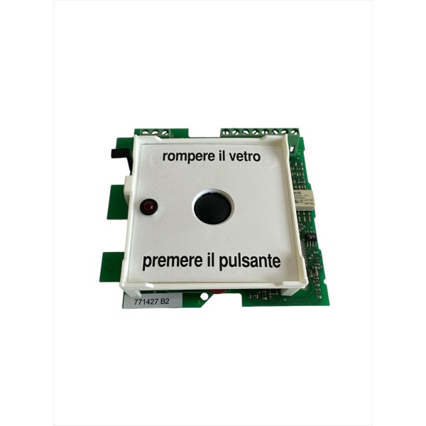 Esser 704455 manual glass breaker button