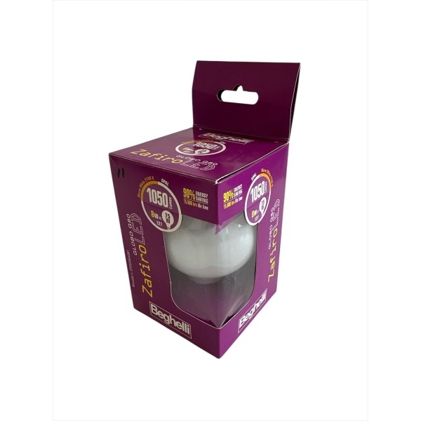 Beghelli 56449 Zafiro Led opal globe 8w e27 2700°k (warm light)