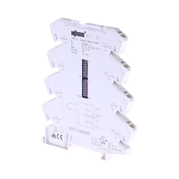 Transducteur de signal de température Wago 857-811 Ui pour thermocouples