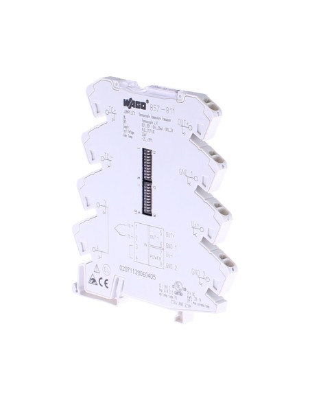 Transducteur de signal de température Wago 857-811 Ui pour thermocouples