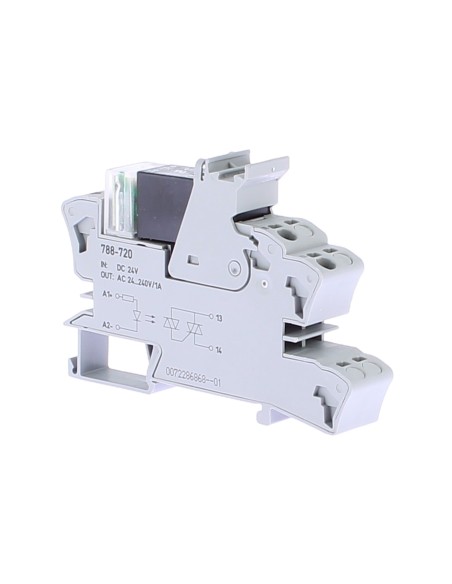 Relais statique Wago 788-720 (SSR) 24 V CC