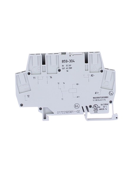 Wago 859-304 Relay Module 24vdc