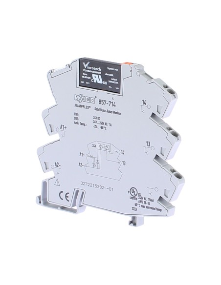 Wago 857-714 Solid State Relay Interface SSR 24VDC