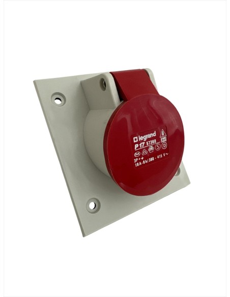 Legrand 57368 p17 flush-mounted socket 3p t 16a 380v