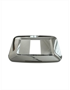 Ave yes plate technopolymer 1 module chrome 45py01cr yes series