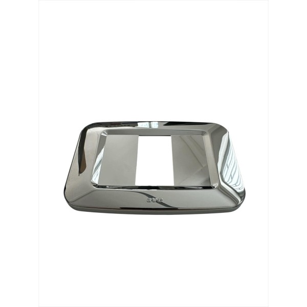 Ave yes technopolymer plate 1 module chrome 45py01cr yes series
