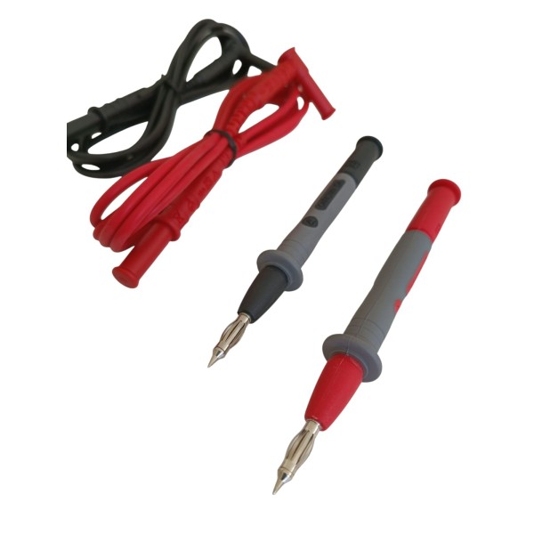Amra p01295475z cables de prueba universales cable recto de 4 mm (r//n) bl