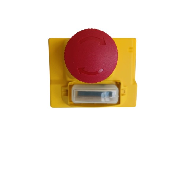 Actuator + emergency stop button