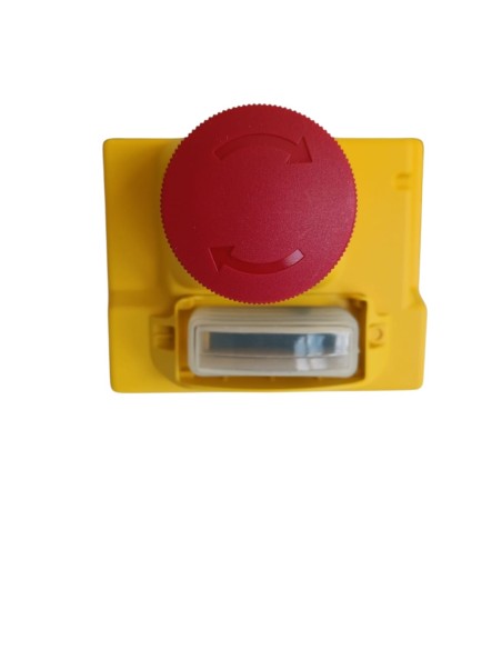 Actuator + emergency stop button Actuator + emergency stop button
