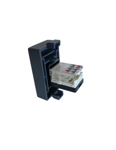 Siemens 5tg0421 Datenstecker 8-polig, 8 Kontakte Kat. 3 Delta Futuro Graphit 2