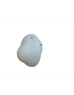 Vistosi chic aplique de cristal blanco satinado e14 60w