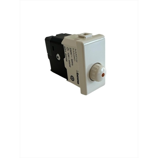 Regulador de intensidad Bticino Magic TT color marfil, 100-500 W, A5706