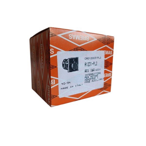 A1231-pl2 inter for single phase aux motor