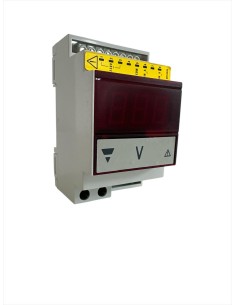 Indicador digital Gavazzi di3dinav5ad0xx montado en barra din