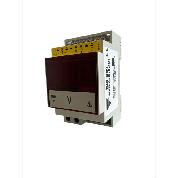 Gavazzi di3dinav5ad0xx indicatore digitale montaggio su barra din
