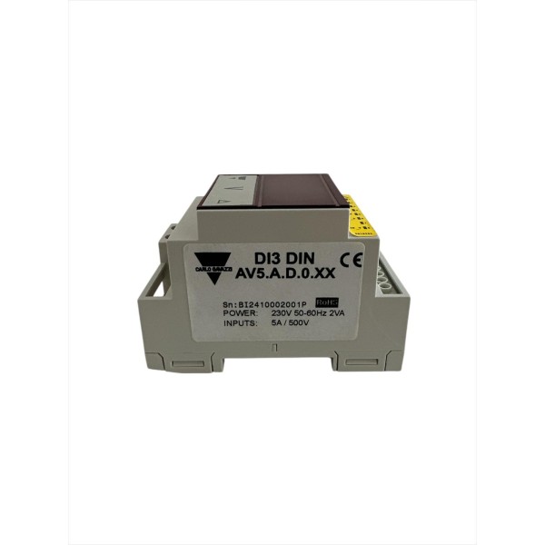 Indicateur numérique Gavazzi di3dinav5ad0xx, montage sur rail DIN