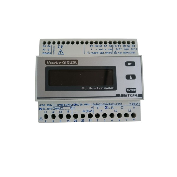 Frer q15u2l005mq4su hi-perf lcd network analyzer rs485 imp/all.