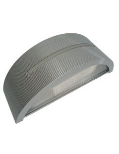Performance in lighting 007727 applique mask grigio metallo alogena 150w r7s 2