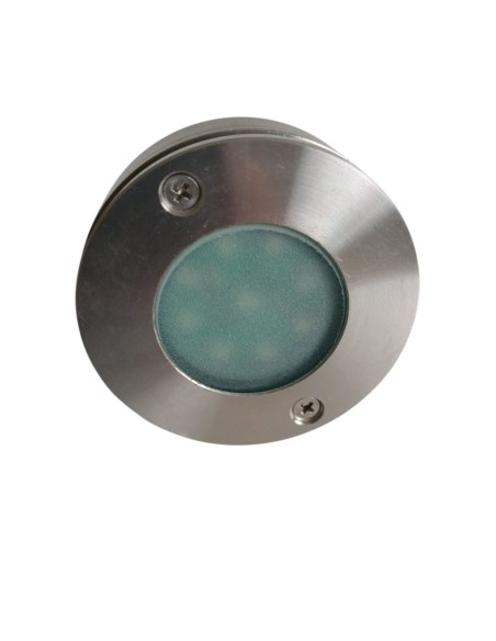 Side E8391-LBU micro recessed flush spotlight with blue LED IP67