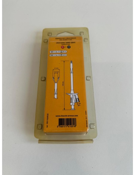 Crocodile grip clamp (r//n) (bl)