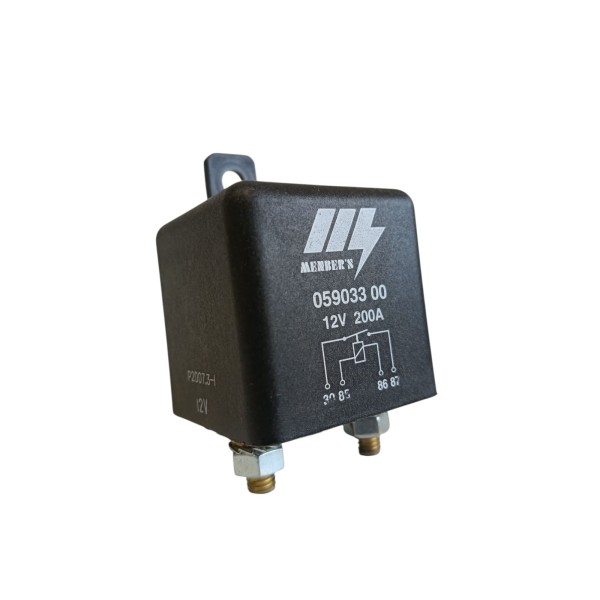 Relais Menber's supportant 12 V 200 A