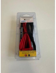 Amra p01295475z universal tester leads 4mm straight cable(r//n)bl