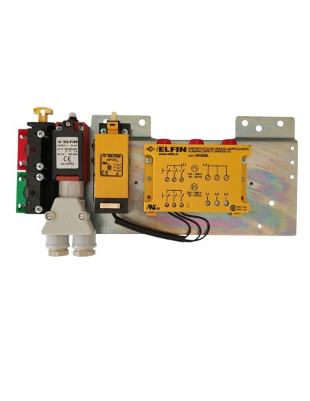 APP.SICUR.380/600 F NO/NC+2NC