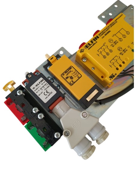 Kit de sécurité Elfin 050asl5fi11f02 pour tableaux électriques 380/600 V f na+na+2nc