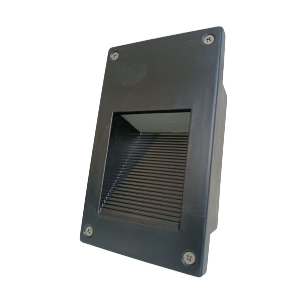 Lafayette 33600575 lp-12 lampada nera segnapasso 12 led 1,2w ip44