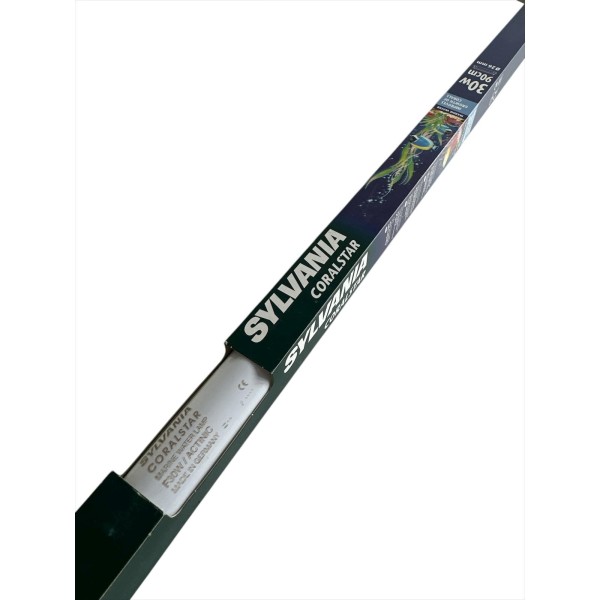 Sylvania 0000725 tube fluorescent f30t8 30w t8 md coralstar actinique