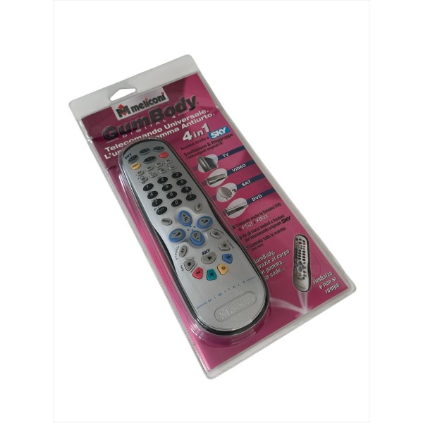 Meliconi telecom universal x cuerpo de goma a prueba de golpes digital 4 tv