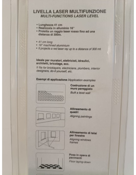 consel 33096904 5093 livella laser con proiezione fino a 300mt