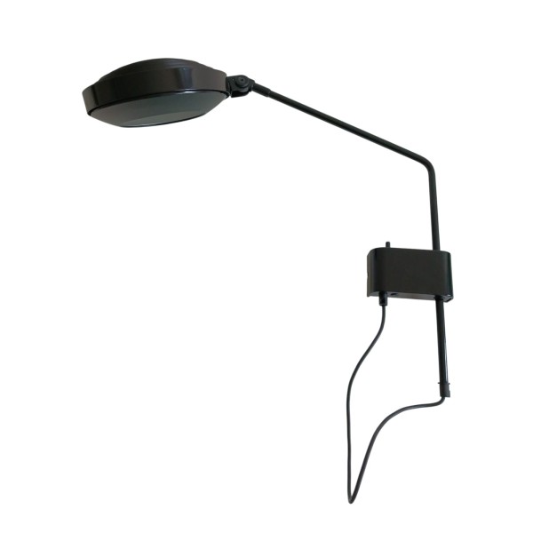 Lumina 65N elle 55 lampada da parete nera alogena r7s max 300w con regolatore di luce